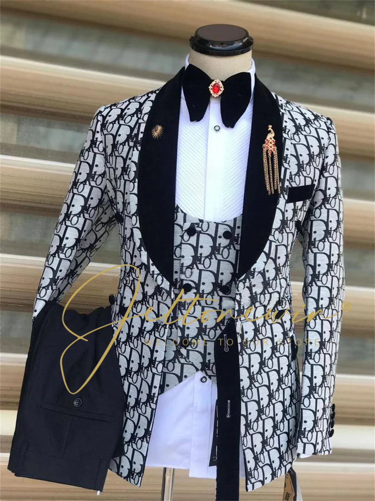 Luxury Double Breasted Suit