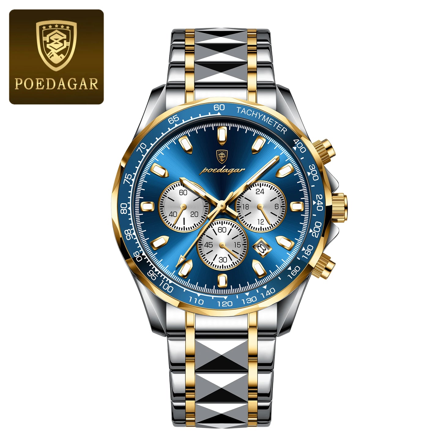 Luxury Stainless Steel Watch