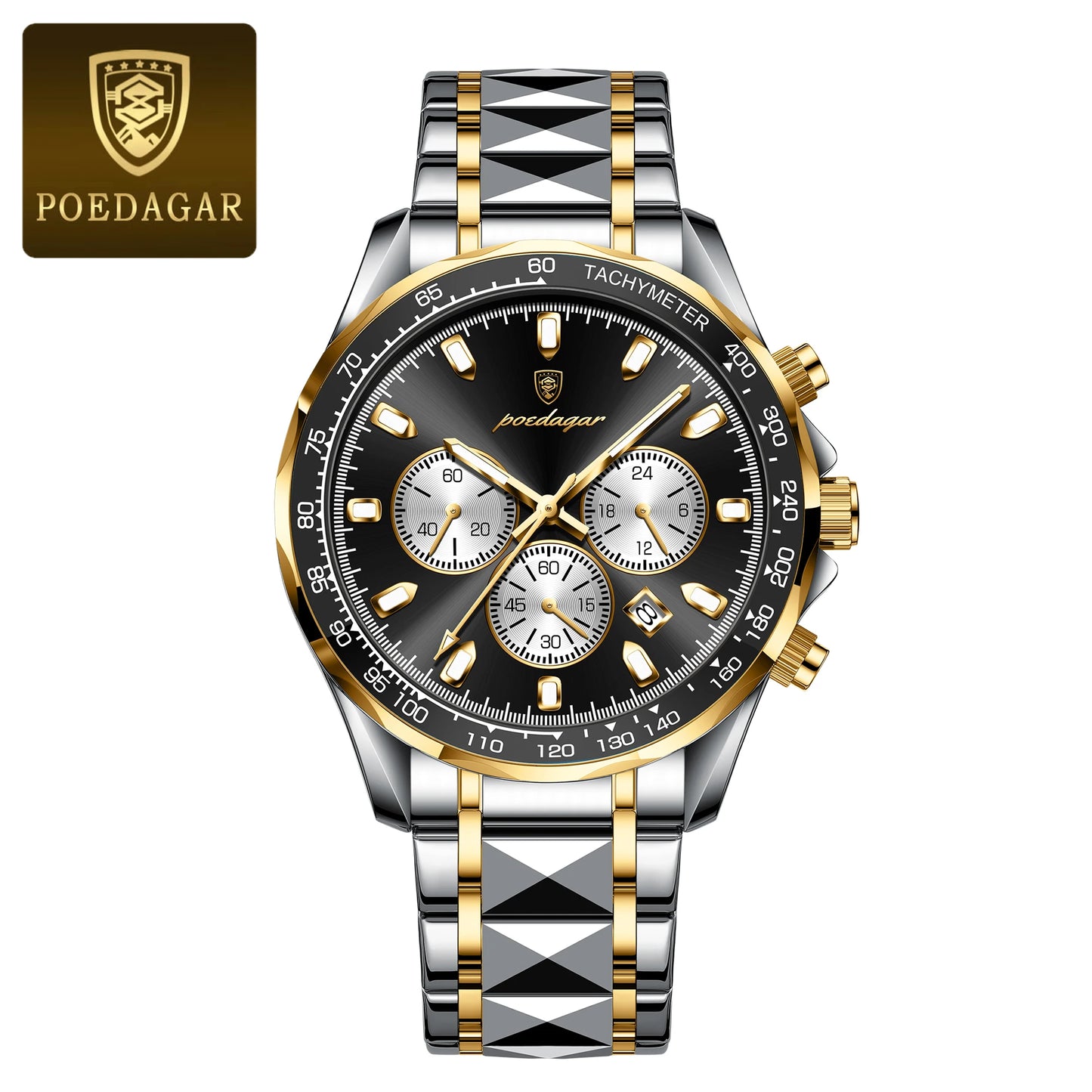 Luxury Stainless Steel Watch