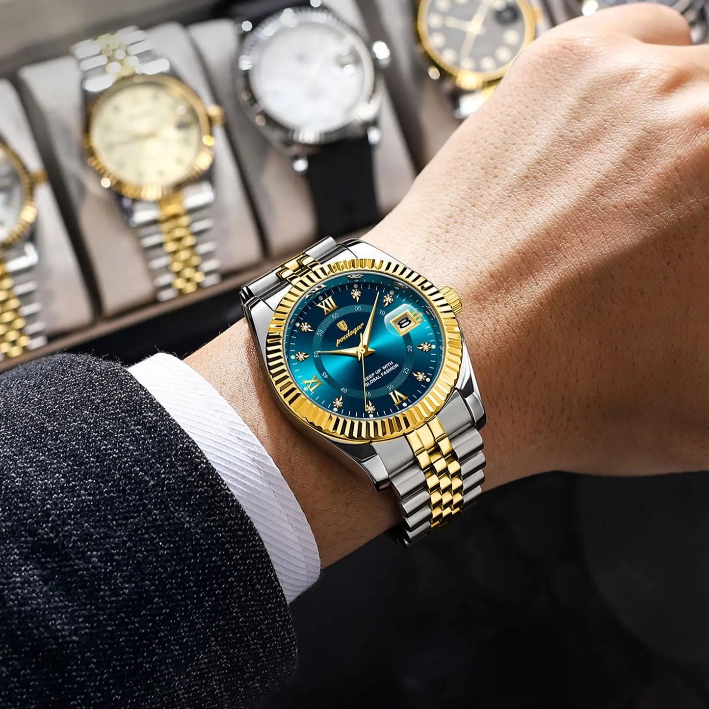 Luxury Wrist Watch Waterproof