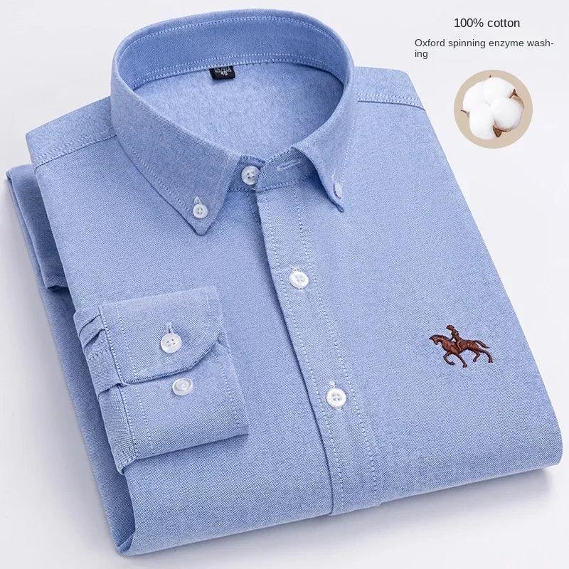 Men's Floral Embroidered Shirt