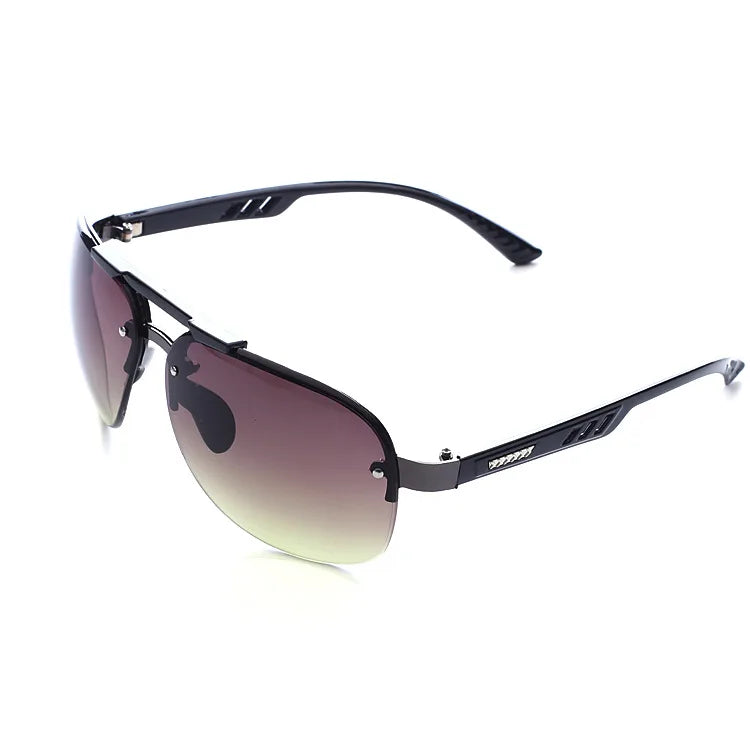 Vintage Rimless Rectangle Sunglasses