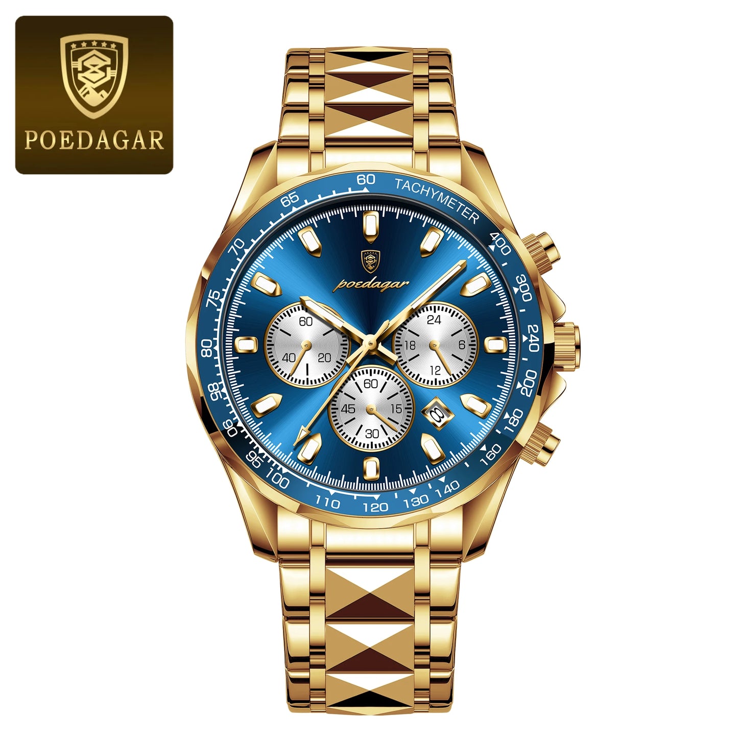 Luxury Stainless Steel Watch
