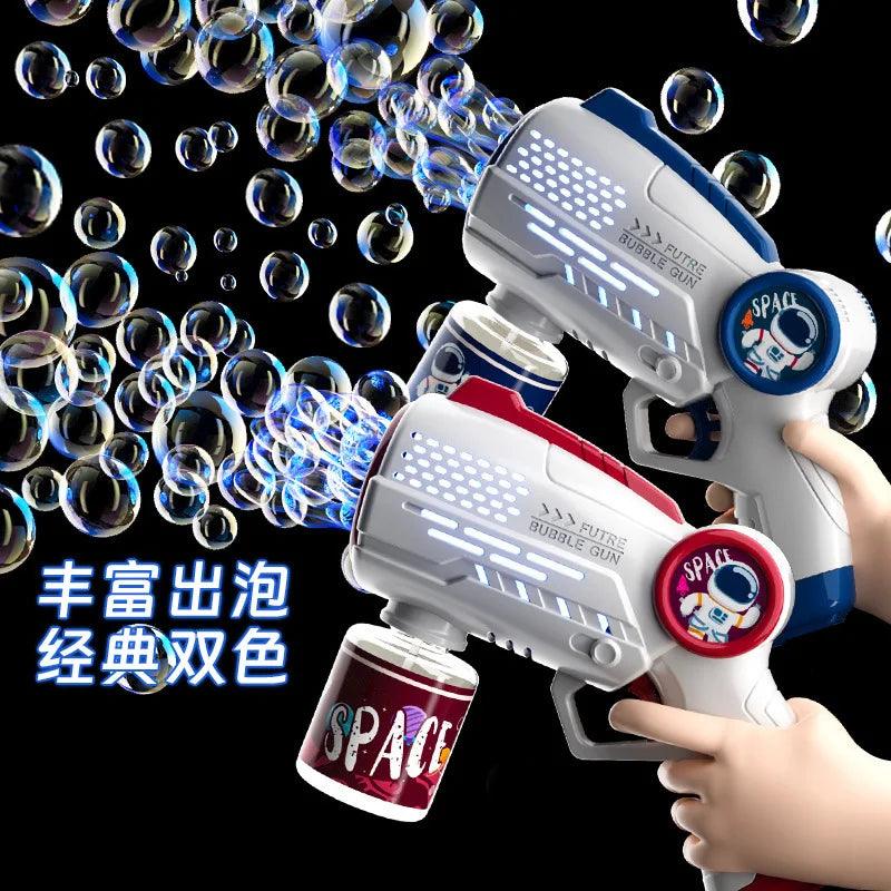 Automatic Bubble Gun Toy – Astronaut Design for Kids