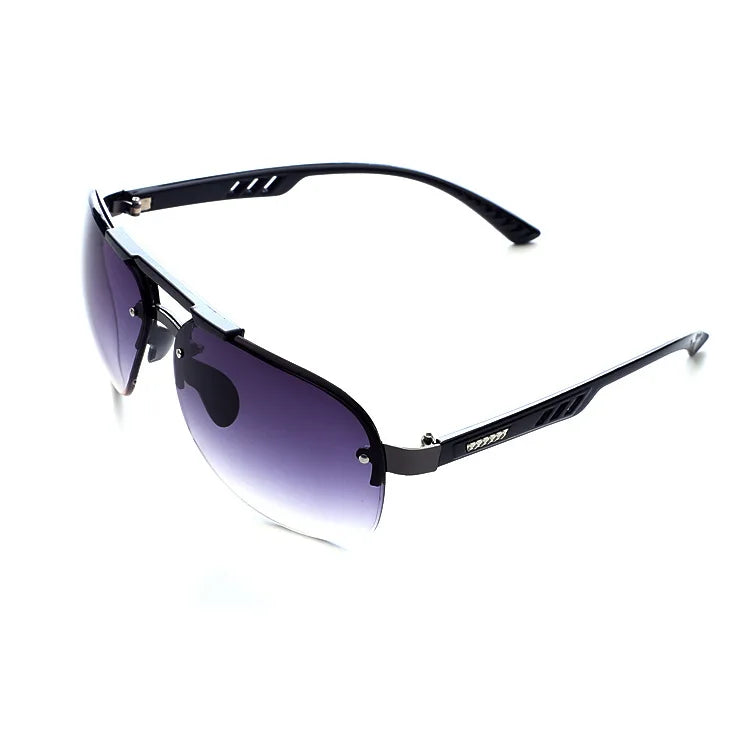 Vintage Rimless Rectangle Sunglasses