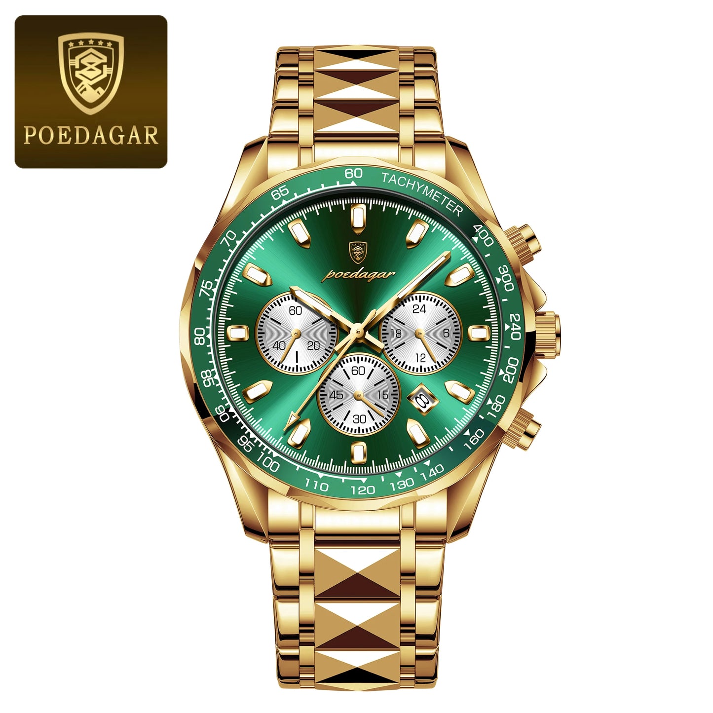 Luxury Stainless Steel Watch