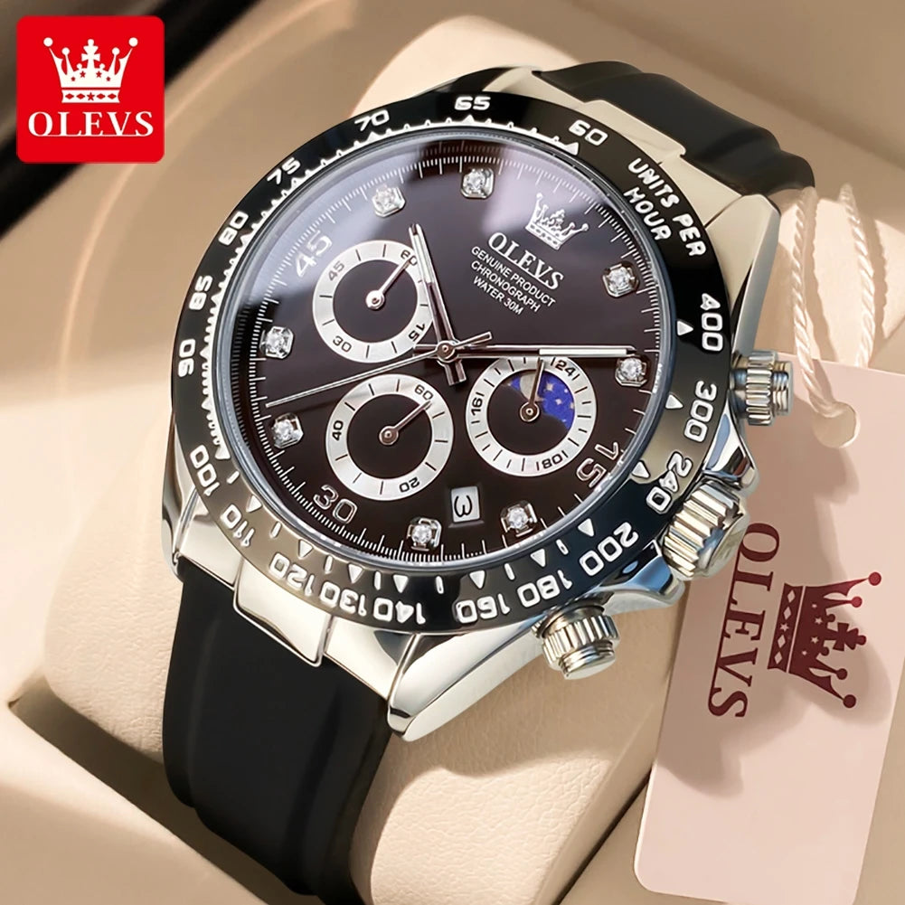Luxury Watch With Multi functional Waterproof