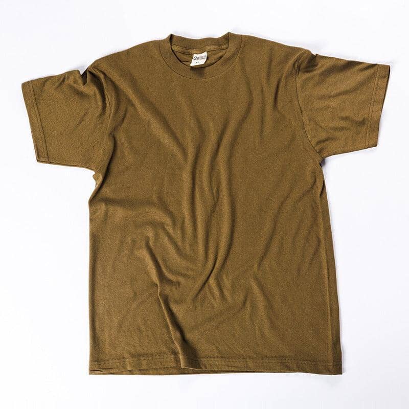 Solid Color Cotton T-Shirts Men's And Women's Short-sleeved T-shirts Icandoit1 Army Green 2XL 