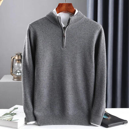 Men's Cashmere Half Neck Sweater