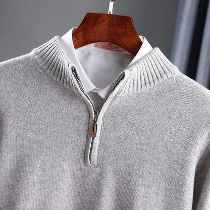 Men's Cashmere Half Neck Sweater