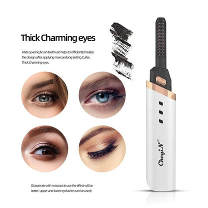 USB Electric Heated Eyelash Curler Kit