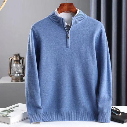 Men's Cashmere Half Neck Sweater