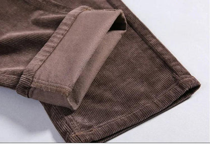 Men's Corduroy Business Casual Trousers