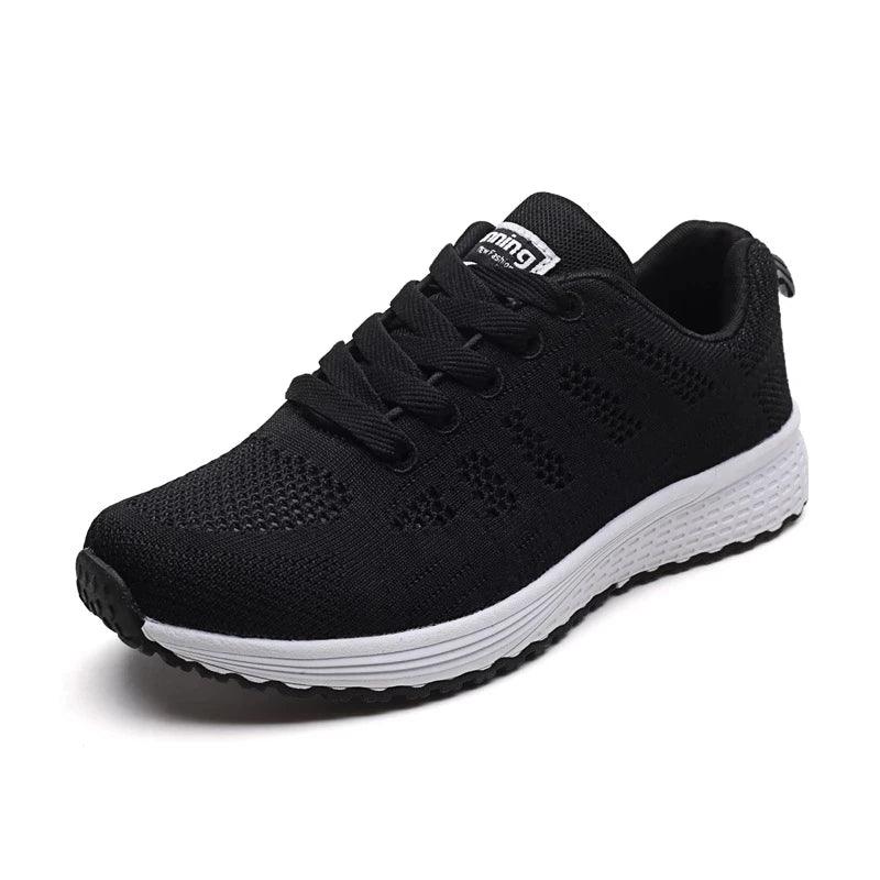 Women's Breathable Mesh Flat Sneakers