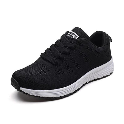 Women's Breathable Mesh Flat Sneakers