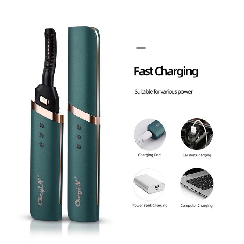 USB Electric Heated Eyelash Curler Kit