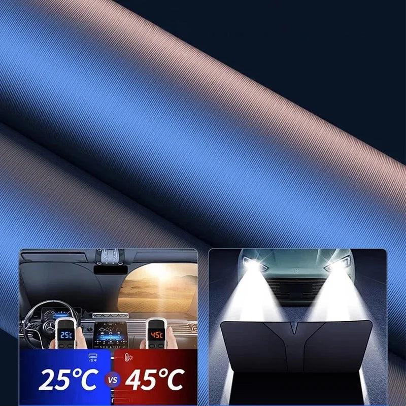 Car Front Window Sunshade – UV Protection Windshield Cover