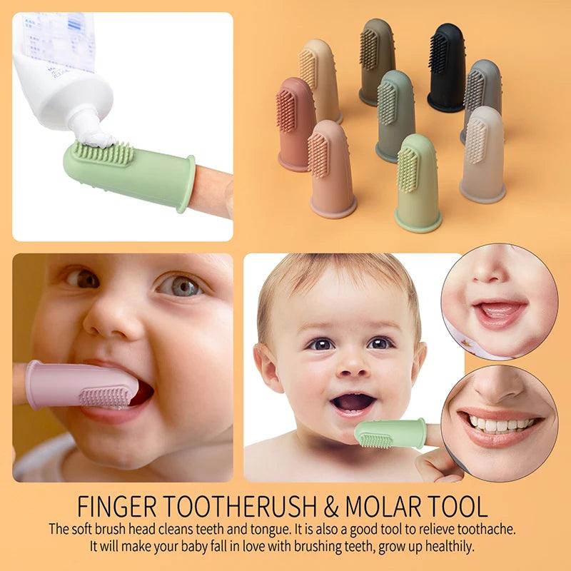 Silicone Baby Finger Toothbrush – BPA Free Oral Care