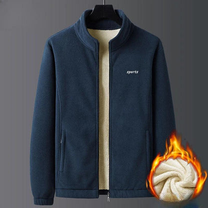 Men's Padded Cotton Fleece Jacket