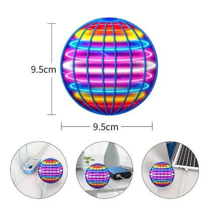 Flying LED Boomerang Ball