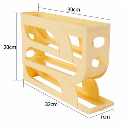 3/4 Layer Automatic Egg Roller Rack – Space-Saving Organizer