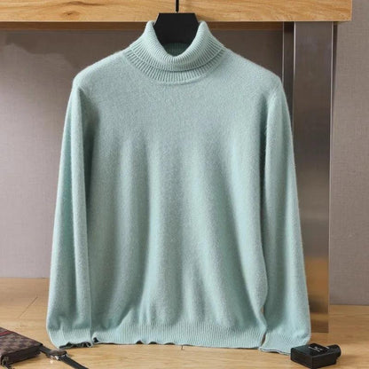 Men's 100% Pure Mink Velvet Cashmere Sweater