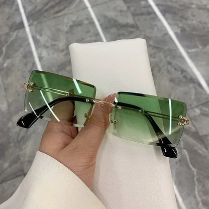 Fashion Rimless Sunglasses