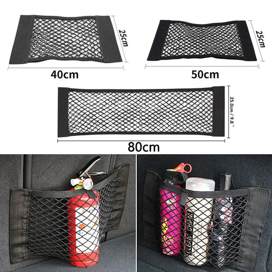Car Trunk Organizer Net â?? Universal Elastic Mesh Storage Bag