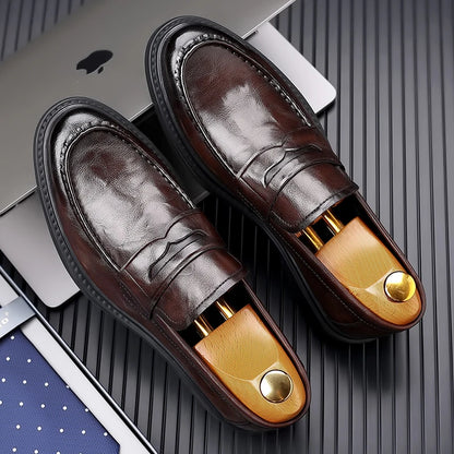 Genuine Leather Men's Moccasins