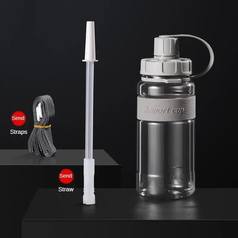 2 Liter Big Water Bottle with Straw