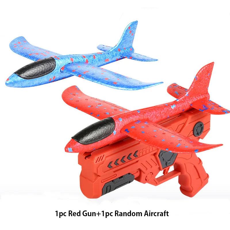 Foam Ejection Aircraft Toy for Kids