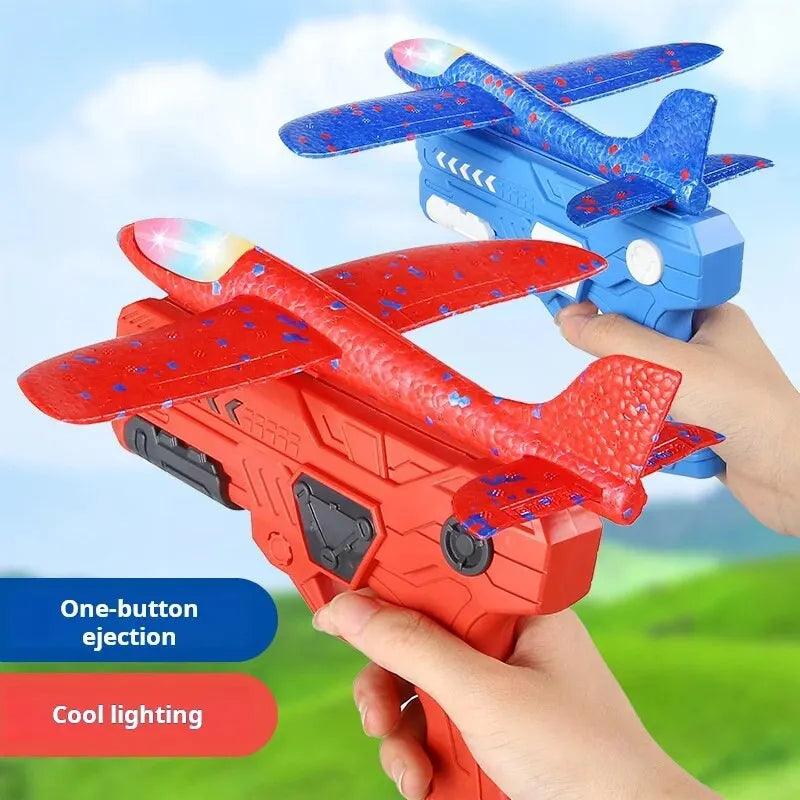 Foam Ejection Aircraft Toy for Kids