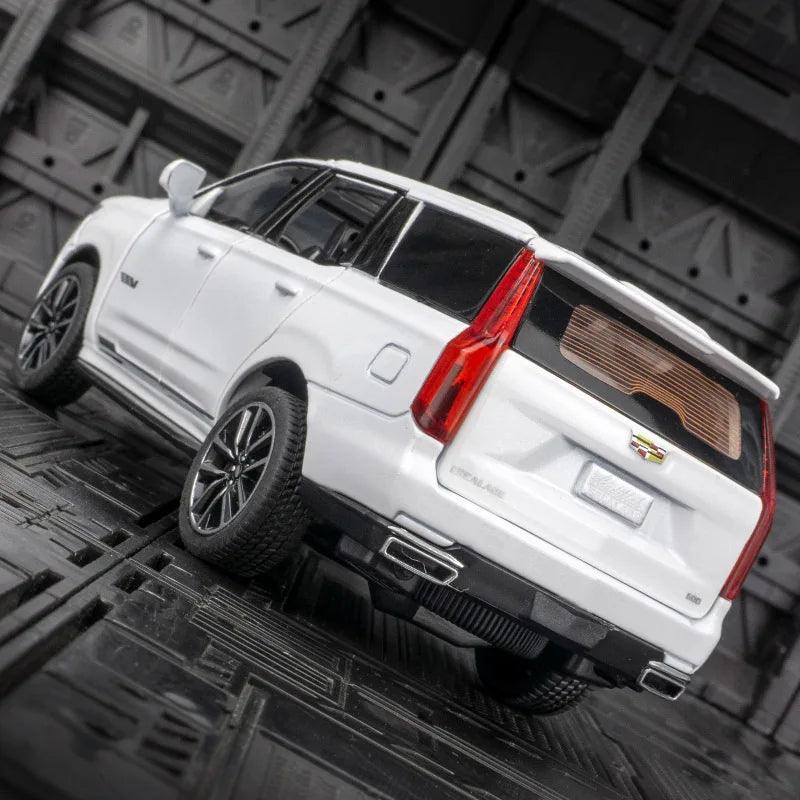 Cadillac Escalade Diecast Model – Sound, Light, Pull-Back Toy