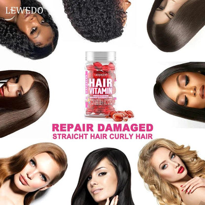 Hair Vitamin Capsules for Repair and Smoothness