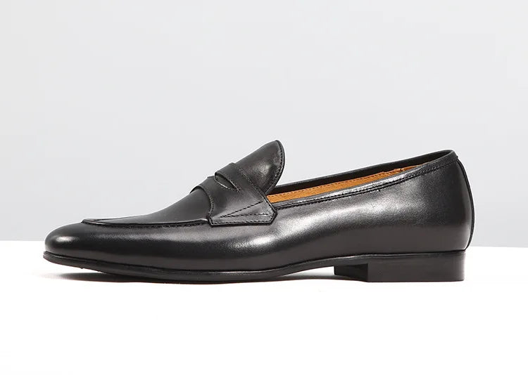 Italian Suede Leather Men's Loafers