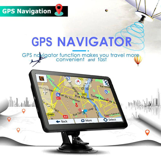 7-Inch HD Car GPS Navigator – USB, TF, Voice Reminder, Global Maps