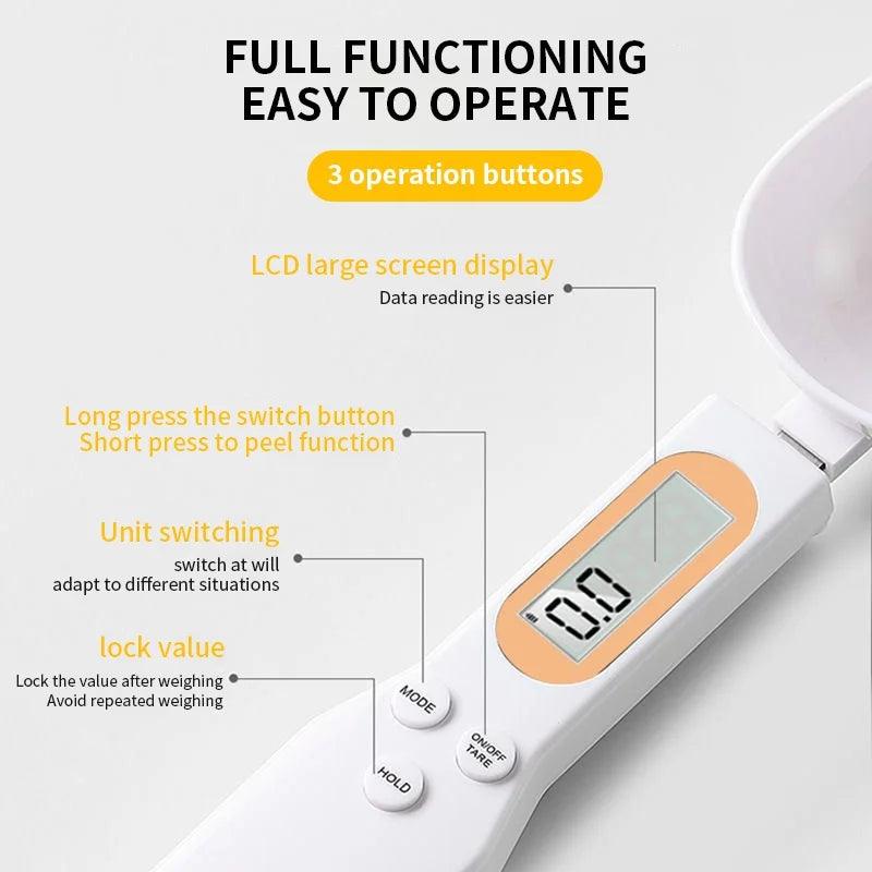 Digital Kitchen Scale 500g LCD Mini Measuring Tool