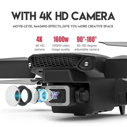 E88Pro RC Drone 4K with Dual HD Camera