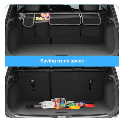 Car Trunk Organizer for SUV Backseat – Upgrade Hanging Storage Bags