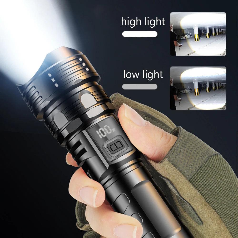 High Power Laser LED Flashlight