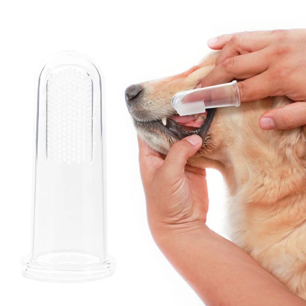 Pet Finger Toothbrush for Dogs and Cats