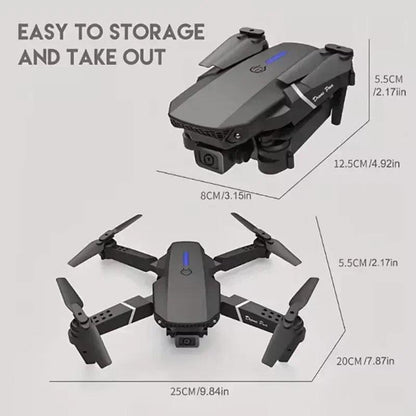 E88Pro RC Drone 4K with Dual HD Camera