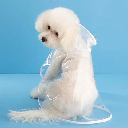 Waterproof Clear Pet Raincoat for Dogs