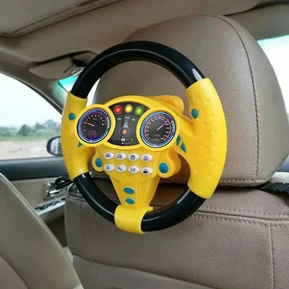 Electric Steering Wheel Toy for Kids