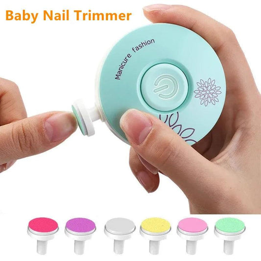 Electric Baby Nail Trimmer and Polisher Tool