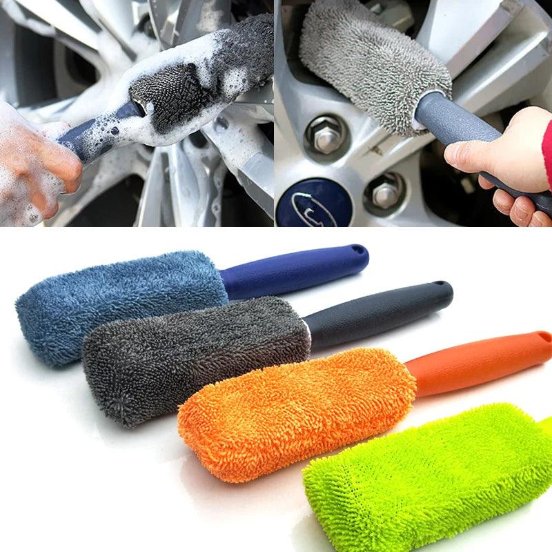 Microfiber Wheel Cleaning Brush for Cars