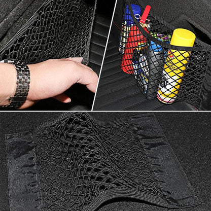 Car Trunk Organizer Net â?? Universal Elastic Mesh Storage Bag