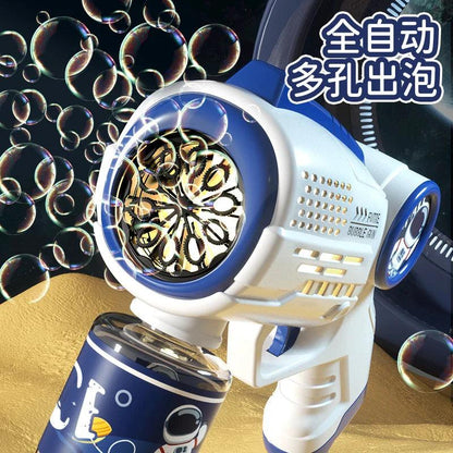 Automatic Bubble Gun Toy – Astronaut Design for Kids