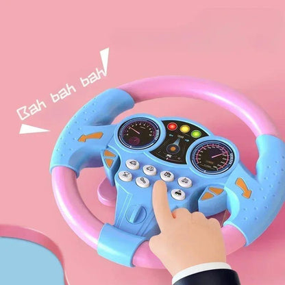 Electric Steering Wheel Toy for Kids