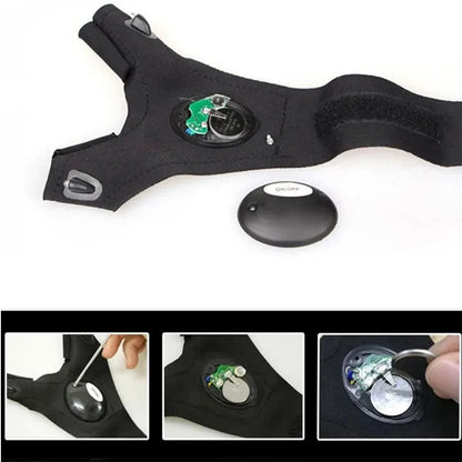 Waterproof Finger Flashlight Gloves